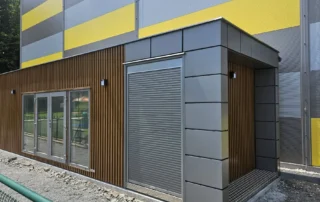 Modulová stavba 11x3m – Hotel Tenis Zvolen 01