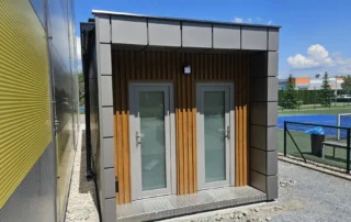 Modulová stavba 11x3m – Hotel Tenis Zvolen 02