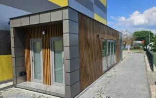Modulová stavba 11x3m – Hotel Tenis Zvolen 03